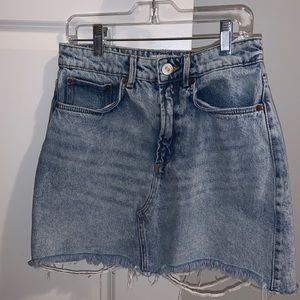 Zara denim skirt